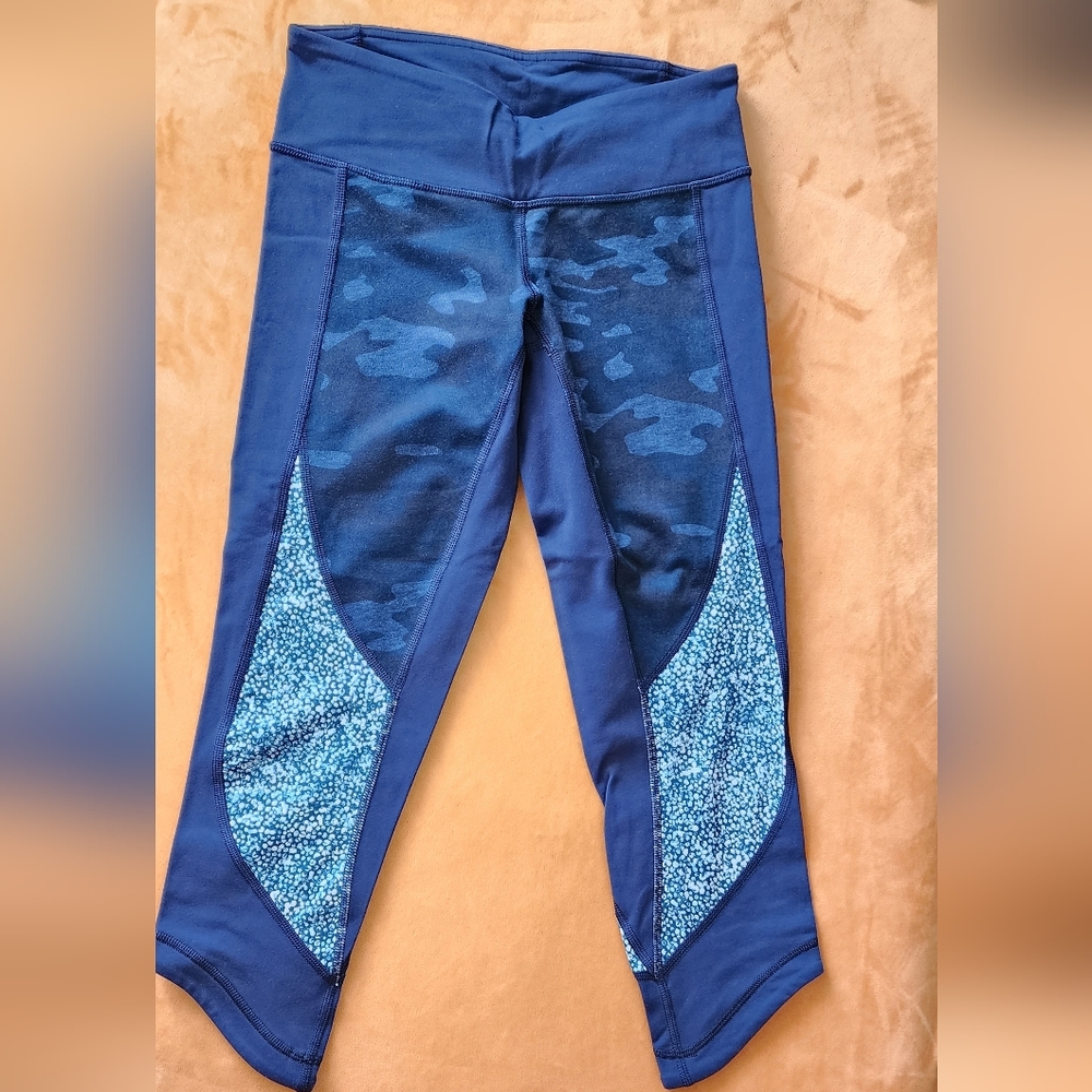 Lululemon wunder under cropped sz 4